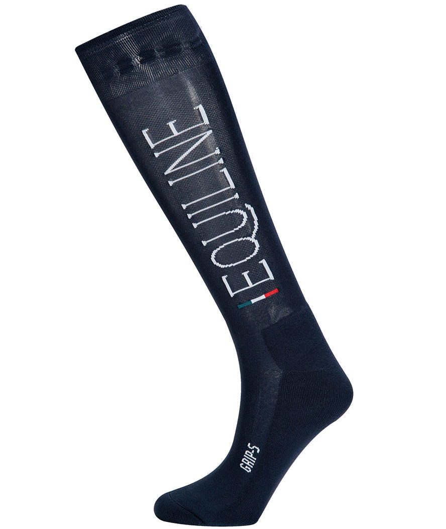 Calzini unisex Equiline con grip modello Easy Fit 