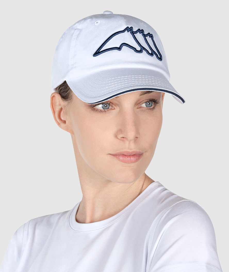 Cappellino unisex Equiline con logo modello Oscark - foto 3