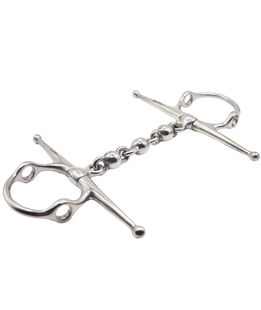 Filetto elevatore ad asta piena con imboccatura a palline inox