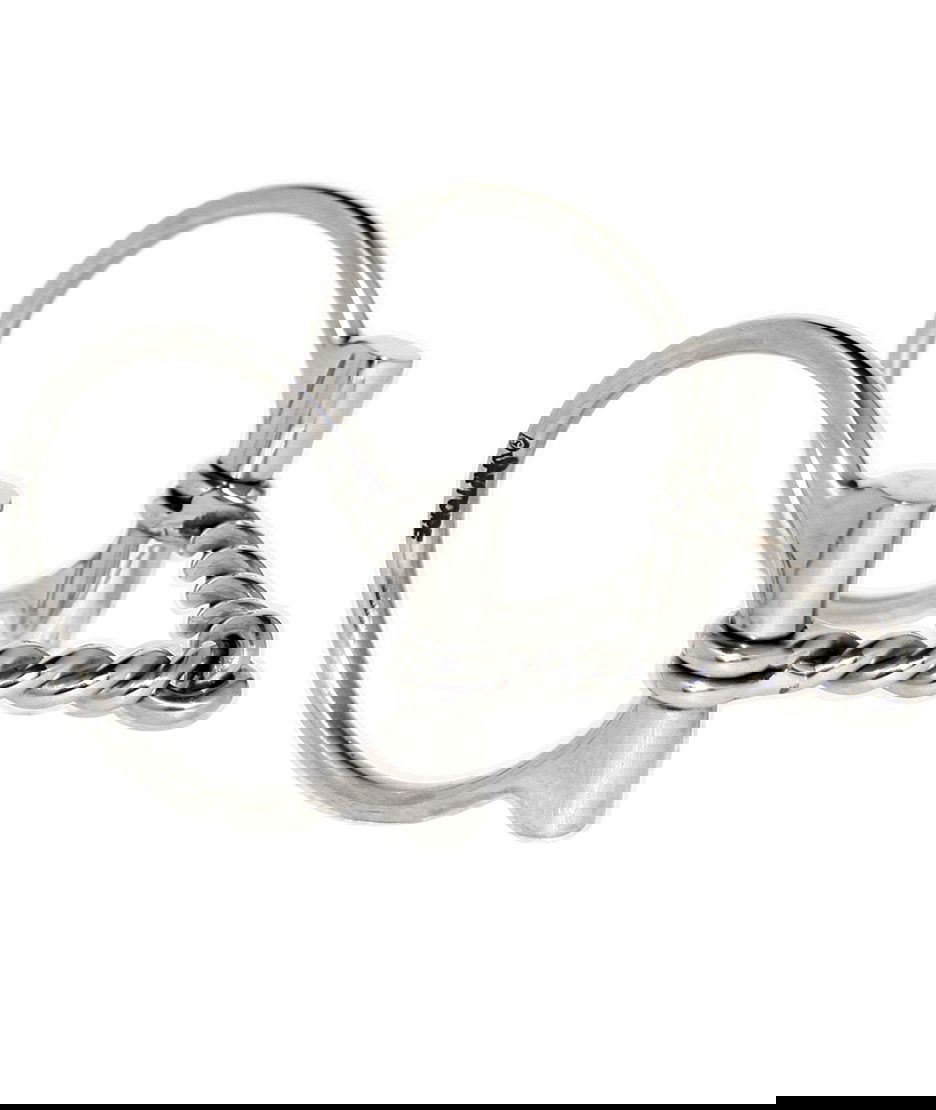 Filetto westernin acciaio inox e filo ritorto medio