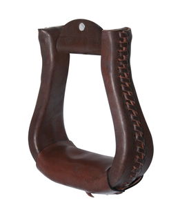 Staffe western cuoio equitazione