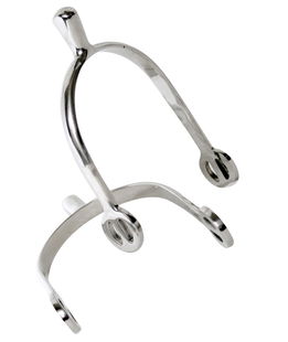 Speroni da donna in acciaio inox con gambo a goccia 20 mm