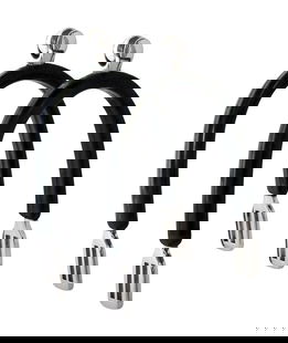 Speroni soft touch da donna in acciaio inox e gomma con rotella orizzontale 15 mm