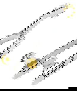 Speroni Western stretti inox treccia