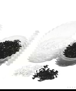 Elastici per crineira e coda in silicone con barattolo