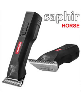 Tosatrice per cavalli Saphir Horse a batteria