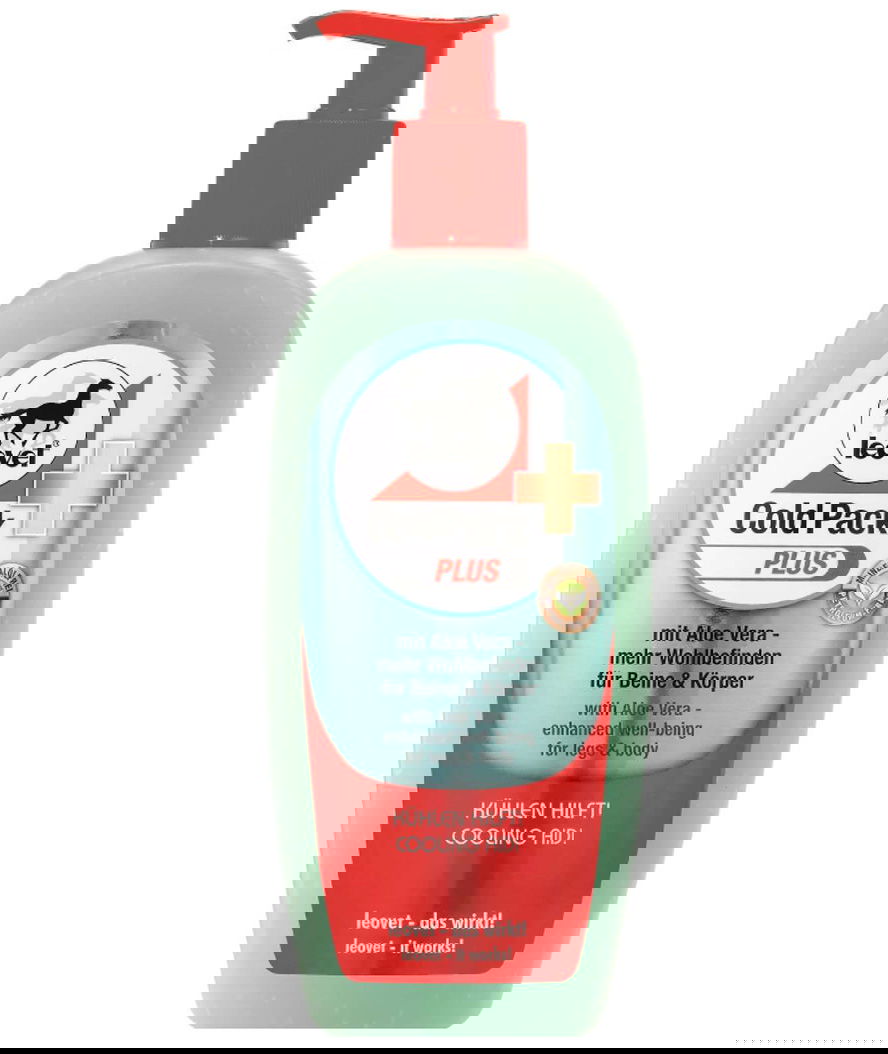 Leovet Cold Pack Plus arnica montana gel con aloe, mentolo, olio di rosmarino e canfora Pump 500ml