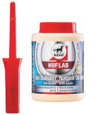 HofLab OilBalm con biotina balsamo zoccoli oleoso quotidiano ricostituente 500ml + pennello OMAGGIO