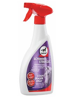 Shampoo secco Leovet per cavalli grigi e bianchi rimuove macchie e aloni 550ml