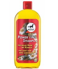 Power shampoo Leovet con camomilla romana per cavalli dal manto chiaro 500ml