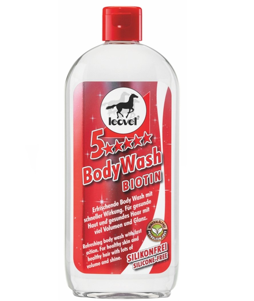 PROMOZIONE Shampoo Leovet 5 stelle Body Wash con Biotina rafforza la struttura del manto 500ml
