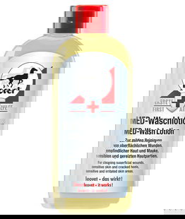 Lozione detergente MED Leovet pelle sensibile irritata abrasa e feriter superficiali 250ml