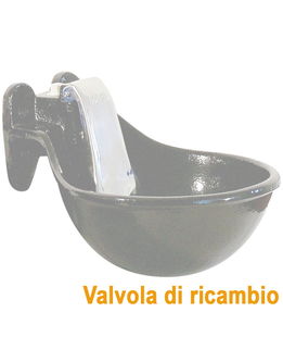 Valvola in ottone di ricambio per abbeveratoio in ghisa