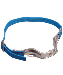 Collare anti-tic cavallo nylon metallo