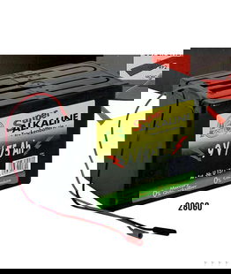 Pila alcalina Gobel 9V 75Ah molto duratura