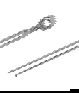 Tenaglia per unghie satinata in acciaio inox 15"