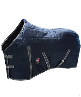 Coperta da box trapuntato imbottita 200g con cinghie incrociate e copricoda modello 3stars