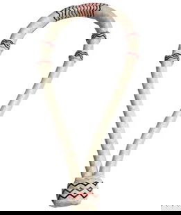 Bosal western rawhide intrecciato