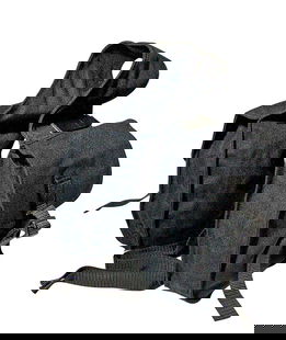Bisaccia anteriore in cordatura per selle inglese con lacci