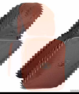 Bisaccia tripla posteriore in nylon robusto