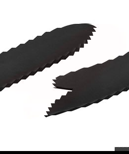 Alzapaletta in spugna sottocuscino con rialzo posteriore colore nero