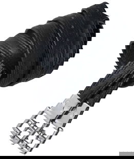 Staffili antiallungamento Winner in nylon foderati in pelle