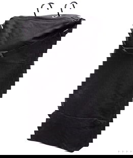 Borsa portabriglia in nylon con tracolla e tasca, comodi ganci in metallo