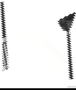 Frustino Fleck professional con manico in nabuck da 64 cm