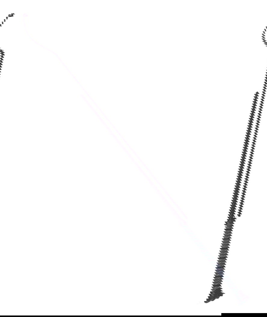 Frustino da dressage Fleck con manico in tela gommata da 120 cm