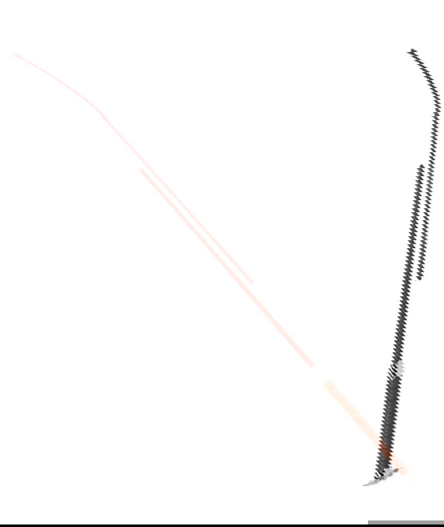Frustino Fleck da dressage con manico in pelle da 120 cm
