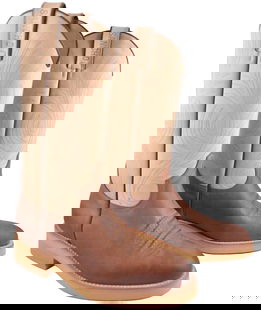 Stivali Sancho Abarca Roper suola in micro con cucitura goodyear e gambale beige