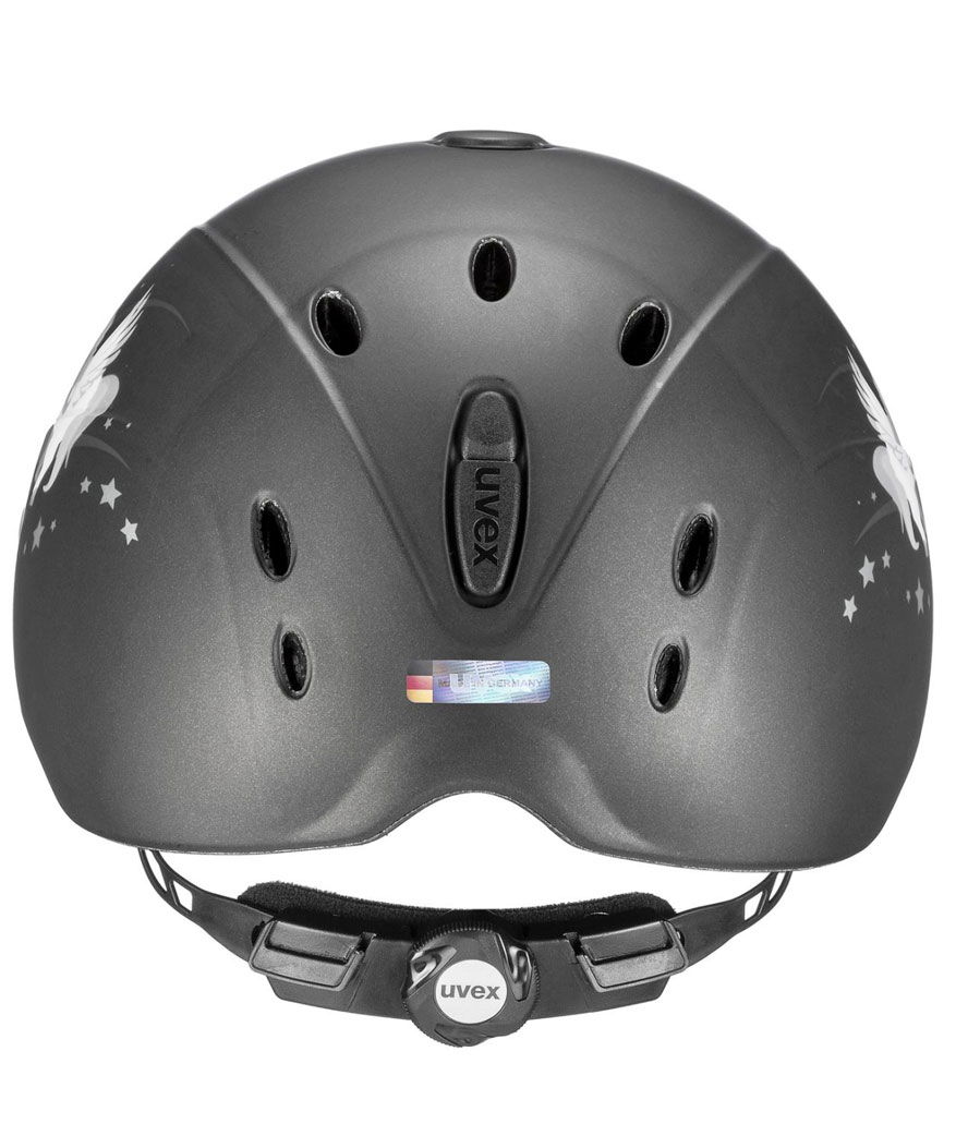 Casco da equitazione uvex Onyxx DEKOR UNICORN con sistema 3D IAS per bambini opaco 49/54 cm - foto 2