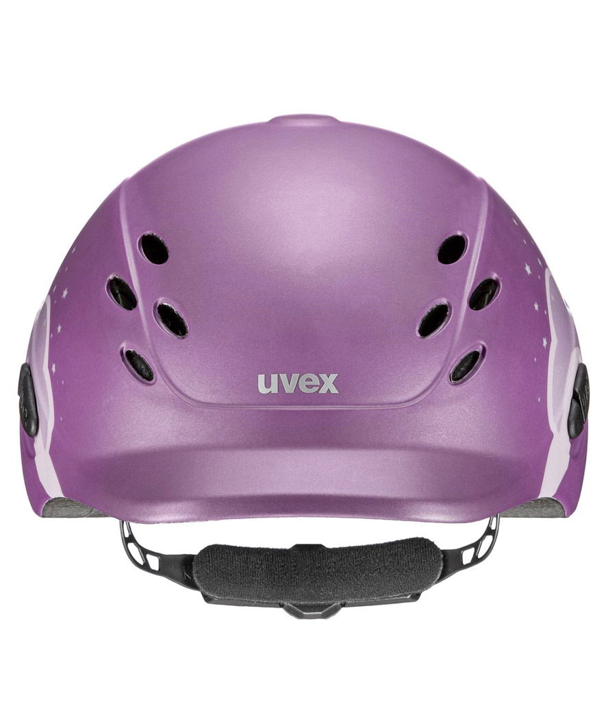 Casco da equitazione uvex Onyxx DEKOR UNICORN con sistema 3D IAS per bambini opaco 49/54 cm - foto 4