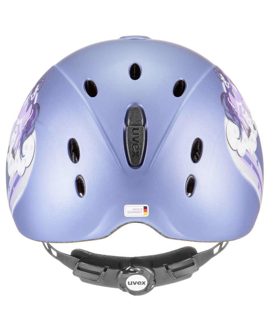 Casco da equitazione uvex Onyxx DEKOR PRINCESS con sistema 3D IAS per bambini opaco 49/54 cm - foto 1