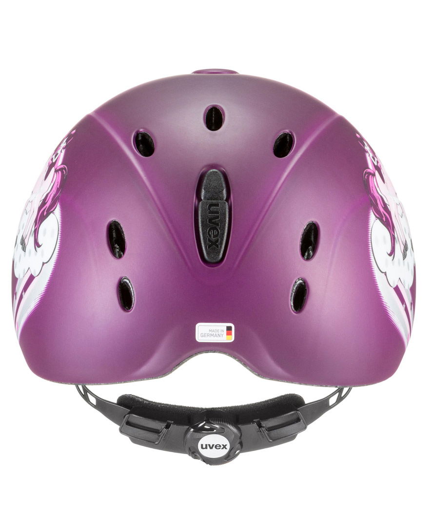 Casco da equitazione uvex Onyxx DEKOR PRINCESS con sistema 3D IAS per bambini opaco 49/54 cm - foto 3