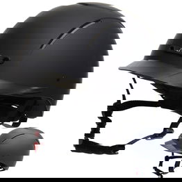 Casco da equitazione KED ventilato forato con rotella regolabile