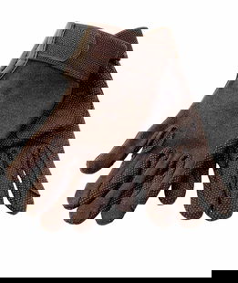Guanti equitazione cotone grip antiscivolo