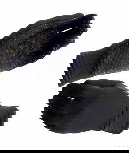 Guanti invernali in pile antiscivolo con teste di cavallo grip sul palmo