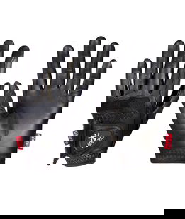 Guanti equitazione Gripp Elite massima aderenza e sensibilità con palmo in pelle antiscivolo