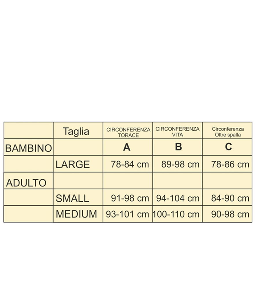 PROMOZIONE Bustino protettivo livello 3 Winner per adulto TAGLIA M BLU - foto 1