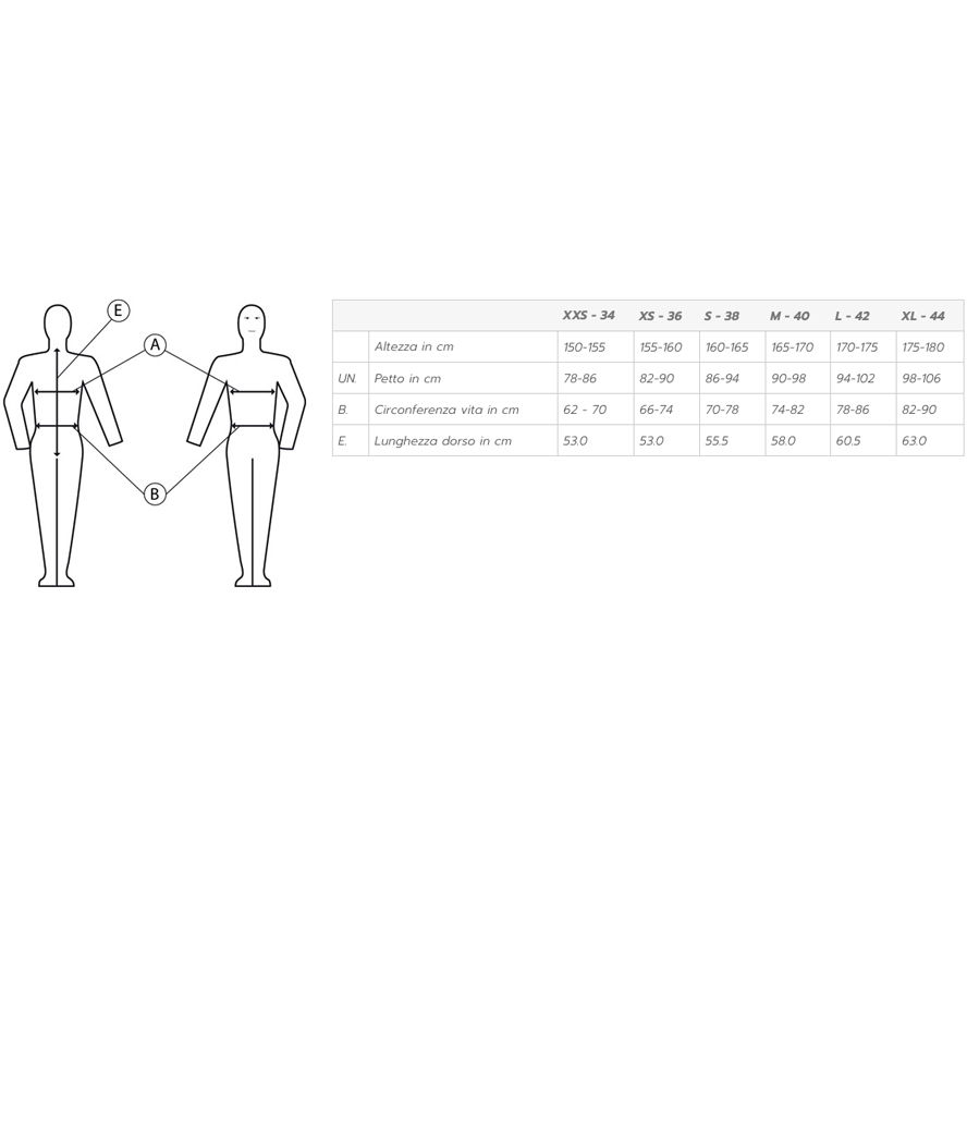 Gilet salvaschiena da donna per equitazione Flex Fit multistrato Cross 6.0 in schiuma - foto 1