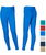 PROMOZIONE Pantaloni equitazione Jodhpur Winner per bambino estivi in maglina di cotone e tessuto elasticizzato AZZURRO