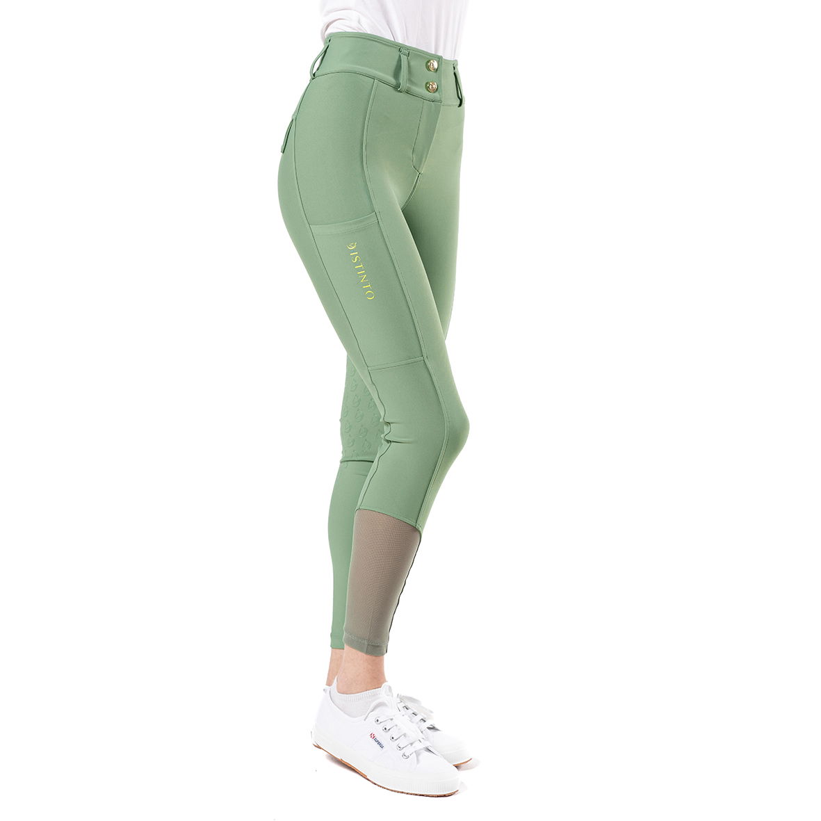 Pantaloni equitazione Distinto da donna modello Peonia a vita alta + cappellino omaggio - foto 20