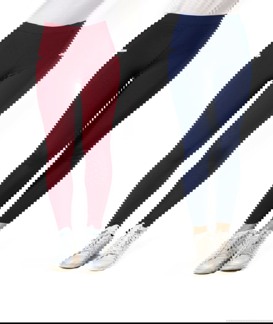Pantaloni leggings da equitazione Winner con riporti in silicone per donna - foto 3