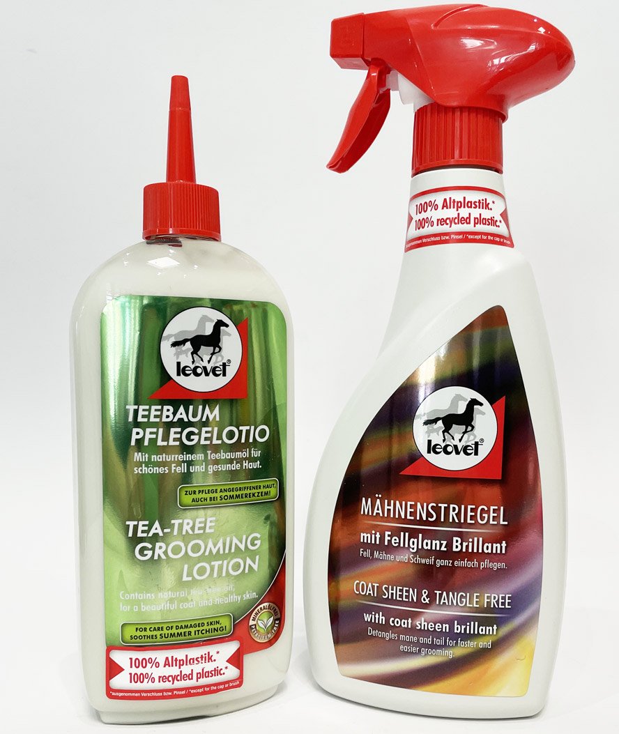 SET BELLEZZA: 1 Shampoo igienizzante thè verde 500ml + 1 Districante Coat Sheen 550ml protegge da polvere e sporco 