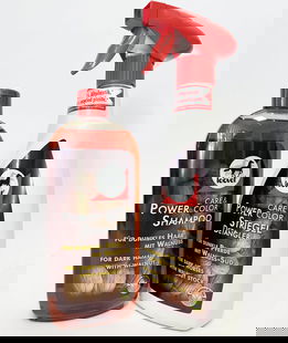 SET MANTI SCURI: 1 Shampoo 500ml + 1 districante 550ml con decotto di noce Leovet