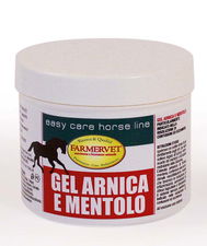 GEL ARNICA MONTANA 24% E MENTOLO defaticante rinfrescante per cavalli 500 ml