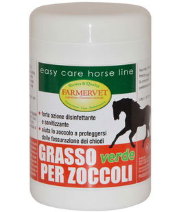 GRASSO PER ZOCCOLI verde ad azione idratante disinfettante sanificante 1 kg