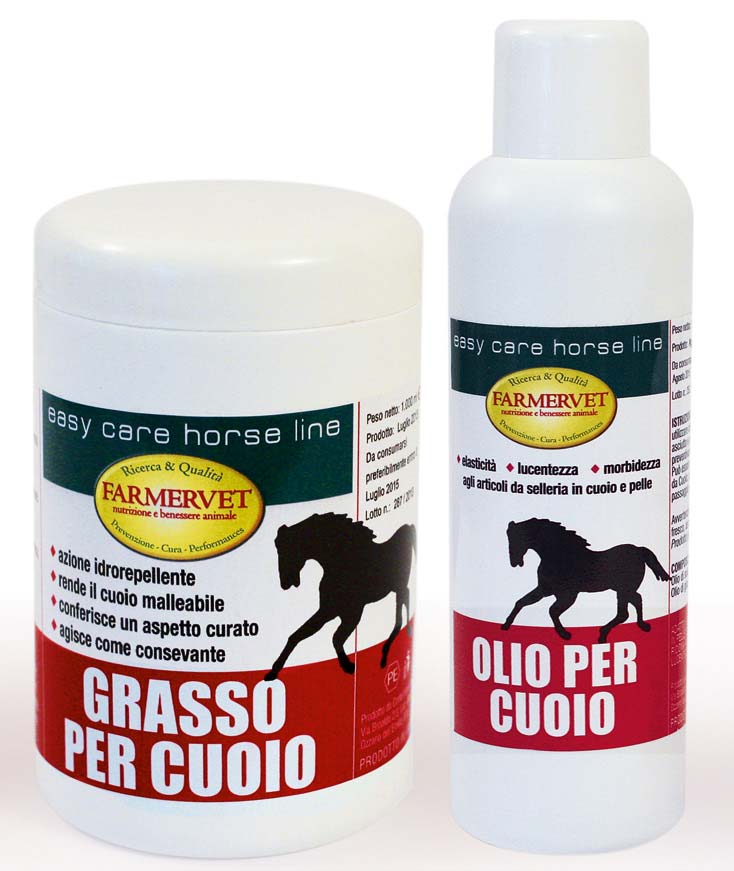 SET CURA DEL CUOIO 1 GRASSO da 1 kg + 1 OLIO da 1000 ml