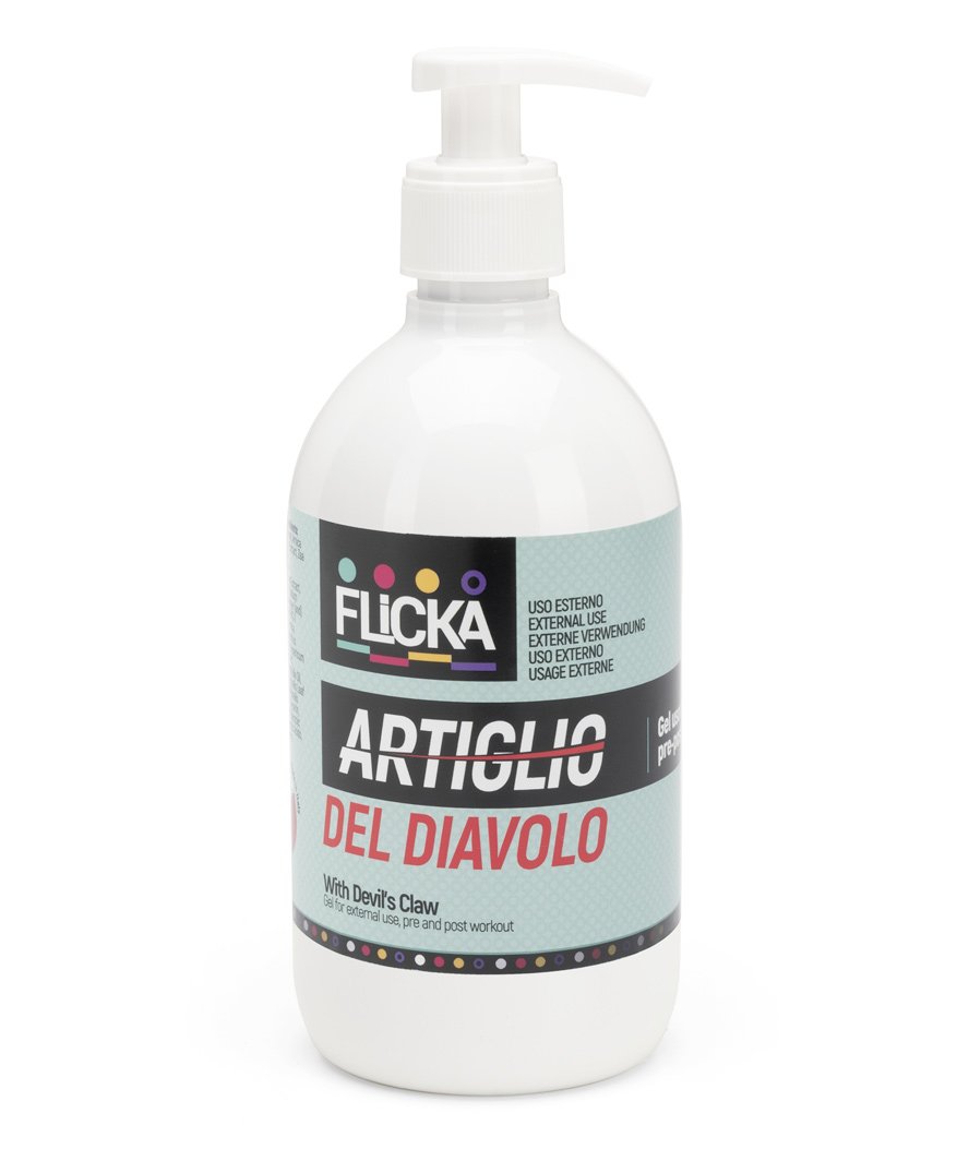 Artiglio del Diavolo FLICKA gel per cavalli barattolo da 500 ml - foto 1